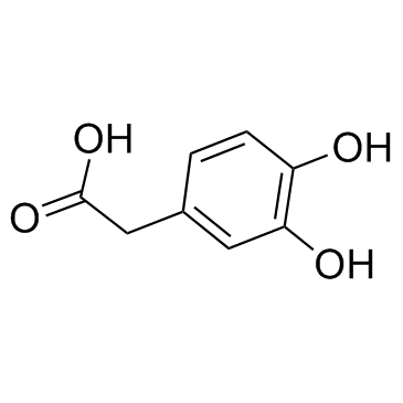 3,4-二羟基苯乙酸 结构式