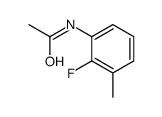 2-氟-3-甲基苯基乙酰胺 结构式