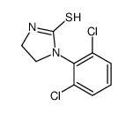 1-(2,6-二氯苯基)咪唑烷-2-硫酮 结构式
