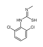 1-(2,6-二氯苯基)-3-甲基硫脲 结构式