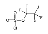 2-碘-1,1,2,2-四氟乙基氯硫酸酯 结构式