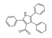 3-硝基-2,4,5-三苯基-1H-吡咯 结构式