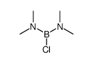1-氯-N,N,N',N'-四甲基硼烷二胺 结构式
