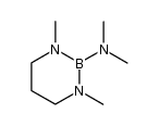 1,3-二甲基-2-二甲氨基二氮杂硼杂环己烷 结构式