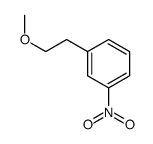 1-(2-甲氧基乙基)-3-硝基苯 结构式