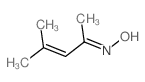 4-Methyl-3-penten-2-one oxime 结构式