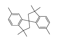 2,2',3,3'-四氢-3,3,3',3',6,6'-六甲基-1,1'-螺双[1H-茚] 结构式