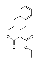 (2-甲基-苯乙基)-丙二酸二乙酯 结构式