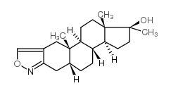 雄异恶唑 结构式