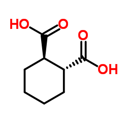 (1R,2R)-1,2-环己烷二甲酸 结构式