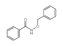 N-(苯基甲氧基)苯甲酰胺 结构式