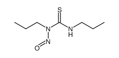 N-亚硝基-N,N'-二丙基硫脲 结构式