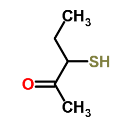 3-巯基-2-戊酮 结构式