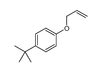 对烯丙氧基叔丁基苯 结构式