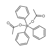 二乙酸三苯基铋(V) 结构式