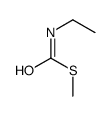 Carbamothioic acid, N-ethyl-, S-methyl ester 结构式