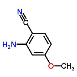 2-氨基-4-甲氧基硝基苯 结构式