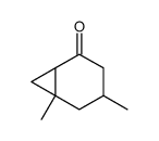 4,6-二甲基双环[4.1.0]庚-2-酮 结构式