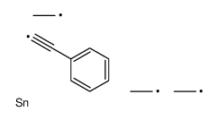 三乙基(2-苯乙炔基)锡烷 结构式