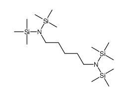 N,N,N',N'-四(三甲基硅基)-1,5-戊二胺 结构式
