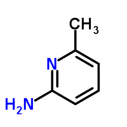 2-氨基-6-甲基吡啶 结构式