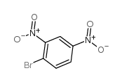 1-溴-2,4-二硝基苯 结构式