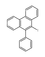 9-碘-10-苯基菲 结构式