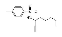 4-甲基-N-(辛-1-炔-3-基)苯磺酰胺 结构式