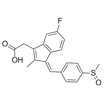 舒林酸 结构式