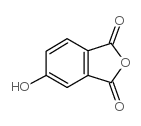 4-羟基邻苯二甲酸酐 结构式