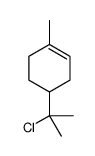 4-(1-氯-1-甲基乙基)-1-甲基环己烯 结构式