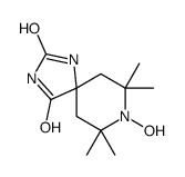 外消旋-2,2,6,6-四甲基哌啶-N-氧基-4,4-(5-螺海因) 结构式