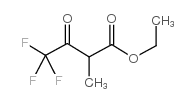 2-甲基-4,4,4-三氟乙酰乙酸乙酯 结构式