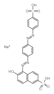 酸性红 M 结构式