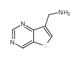 噻吩并[3,2-d]嘧啶-7-甲胺 结构式