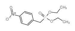 二乙基(4-硝基苯甲基)磷酸盐 结构式