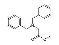 N,N-二苄基甘氨酸甲酯 结构式