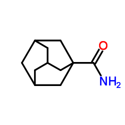 1-金刚烷甲酰胺 结构式