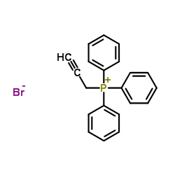 炔丙基三苯基溴化膦 结构式