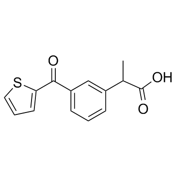 舒洛芬 结构式