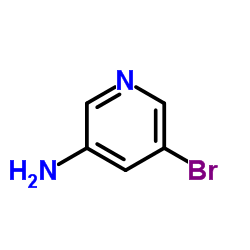 5-溴-3-氨基吡啶 结构式