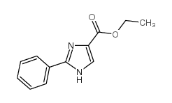 2-苯基咪唑-5-羧酸乙酯 结构式