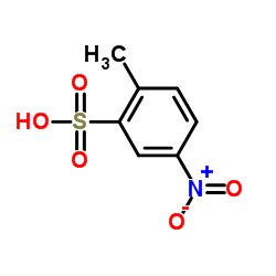 4-硝基甲苯-2-磺酸 结构式