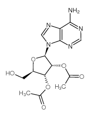 2',3'-二-O-乙酰基腺苷 结构式