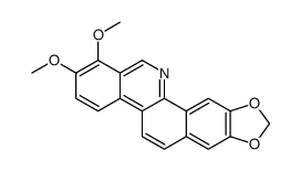 去甲白屈菜红碱 结构式