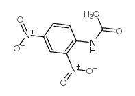 N-(2,4-二硝基苯基)乙酰胺 结构式