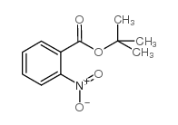 2-硝基苯甲酸叔丁酯 结构式