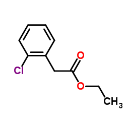 邻氯苯乙酸乙酯 结构式