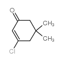 3-氯-5,5-二甲基-2-环己烯-1-酮 结构式