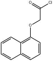 2-(1-萘氧基)乙酰氯 结构式